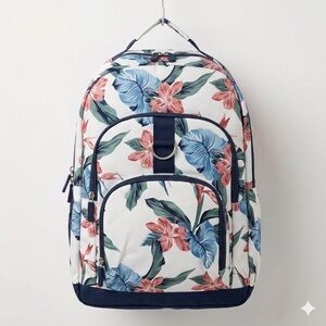 NWOT Pottery Barn Teen Gear Up Roxy Sun Soaked Floral Backpack Large Backpack